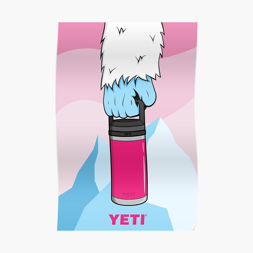 Blue Yeti Tumbler Sticker for Sale by lejlagro