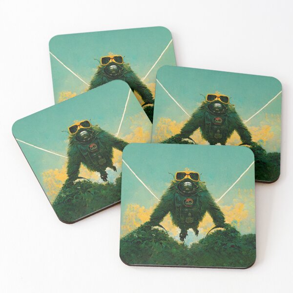 Item preview, flying gorilla digital art     designed and sold by FAUNALS.