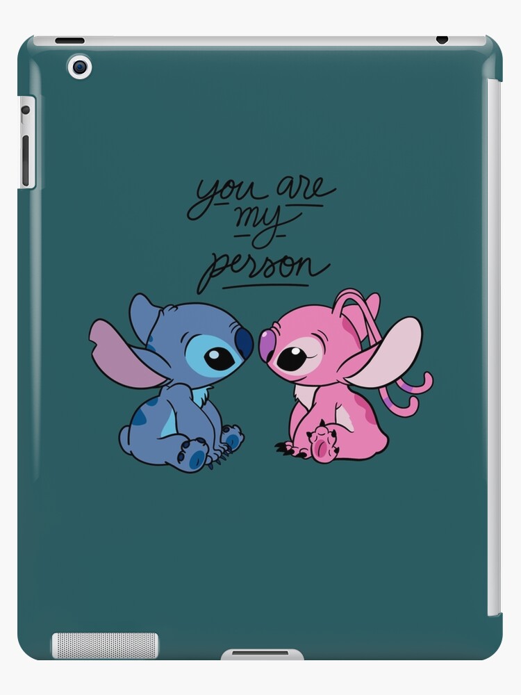 Cute Stitch and Angel  iPad Case & Skin for Sale by SharieAnderson