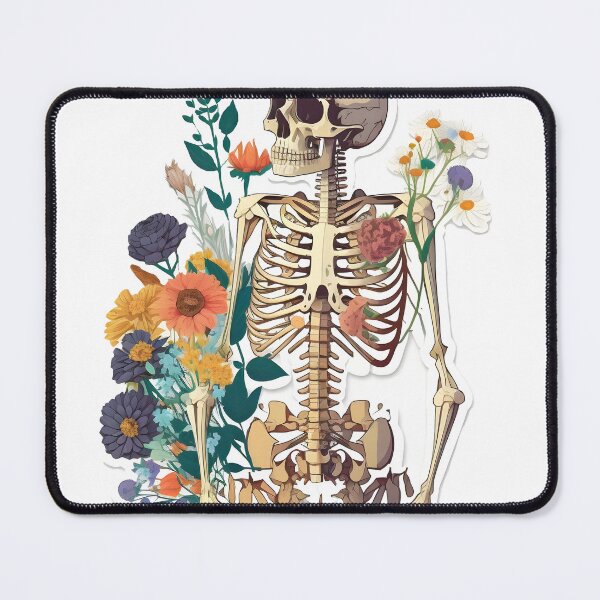 Item preview, Bones and flowers designed and sold by tastytiny.