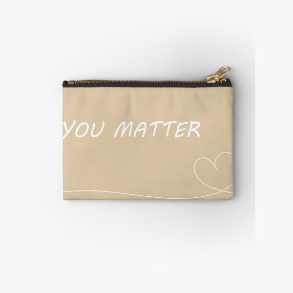 Item preview, Cute "You Matter" Brown Aesthetic designed and sold by GoodJobLola.