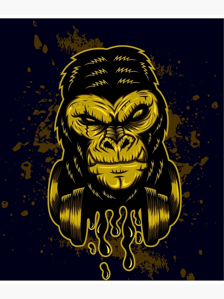 Gorilla Tag Mods Monkey  Poster for Sale by DecalicoDesign