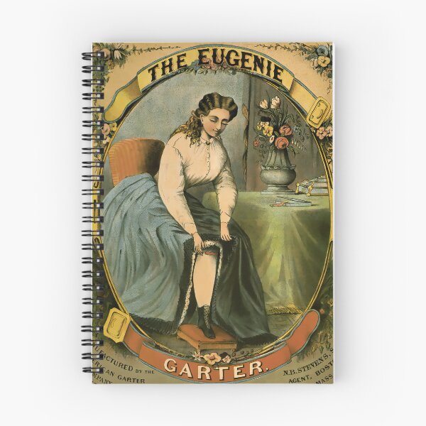Item preview, EUGENIE Garter Advertisement c. 1840 designed and sold by Daniel Hagerman.