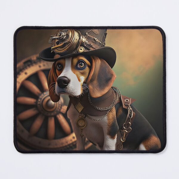 Item preview, Steampunk Beagle designed and sold by SteampunkPlaza.