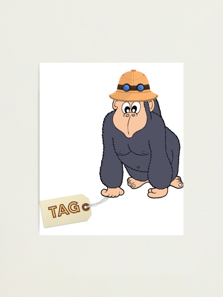 Gorilla tag gorillas pfp maker  Photographic Print for Sale by  DecalicoDesign