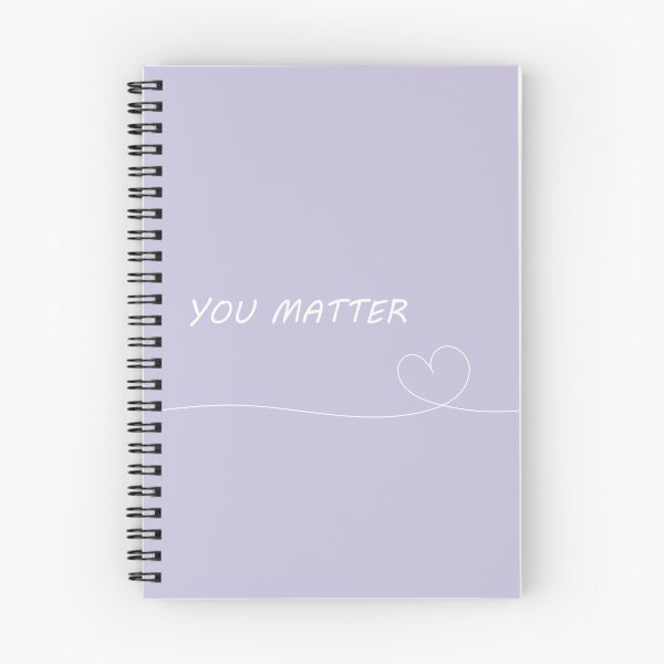 Item preview, Cute "You Matter" Purple Aesthetic designed and sold by GoodJobLola.