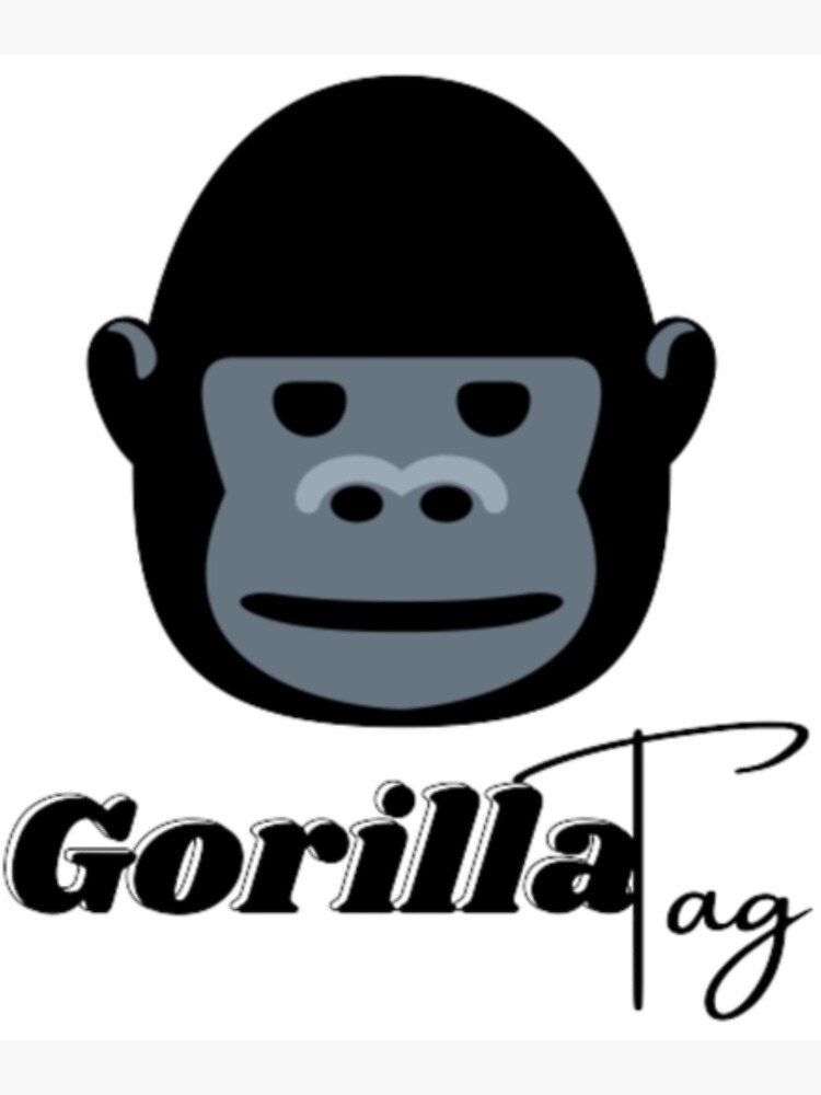 Gorilla Tag Mods Monkey  Poster for Sale by DecalicoDesign