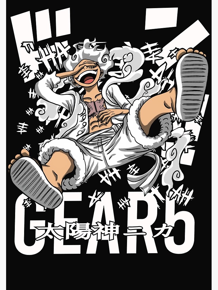 Gear 5 - Monkey D luffy Art Board Print for Sale by SevenYero