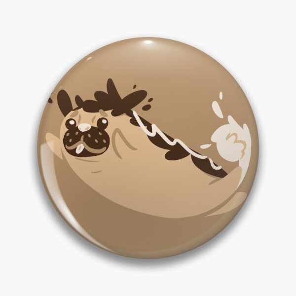 Item preview, Pug Éclair designed and sold by youfoundkeyling.