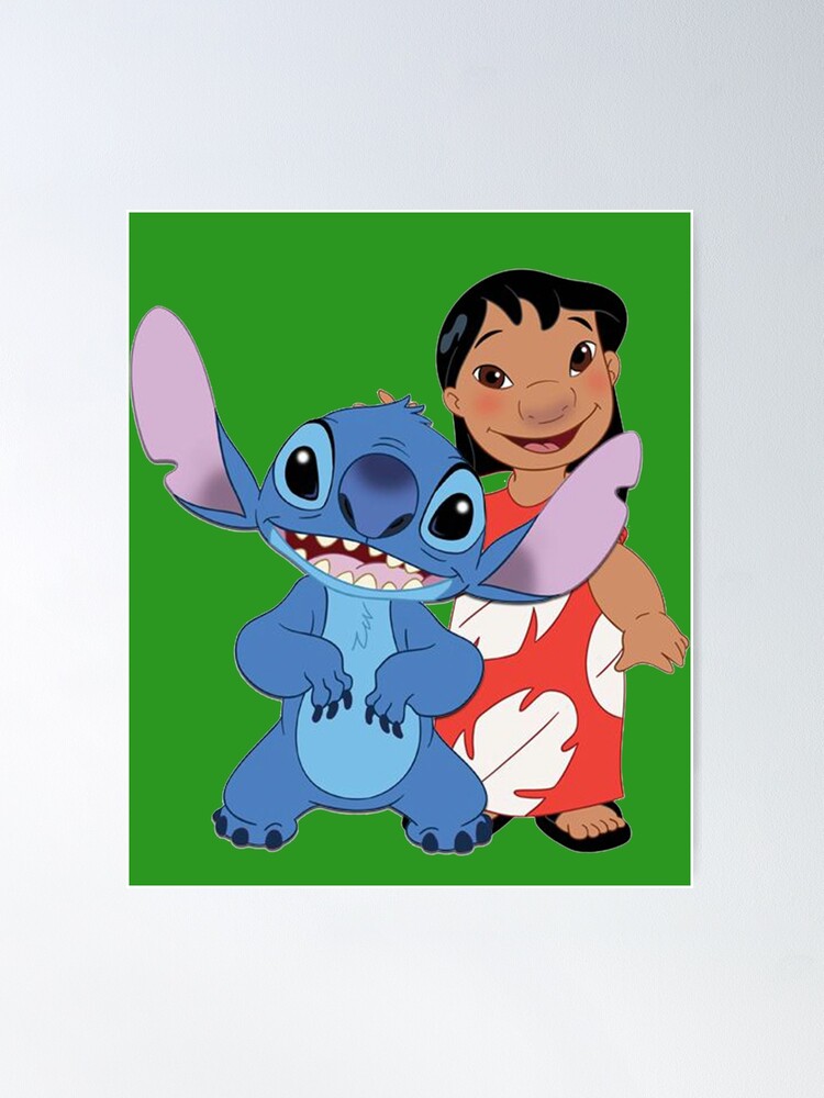 Lilo And Stitch Poster for Sale by FreshFlowerShop