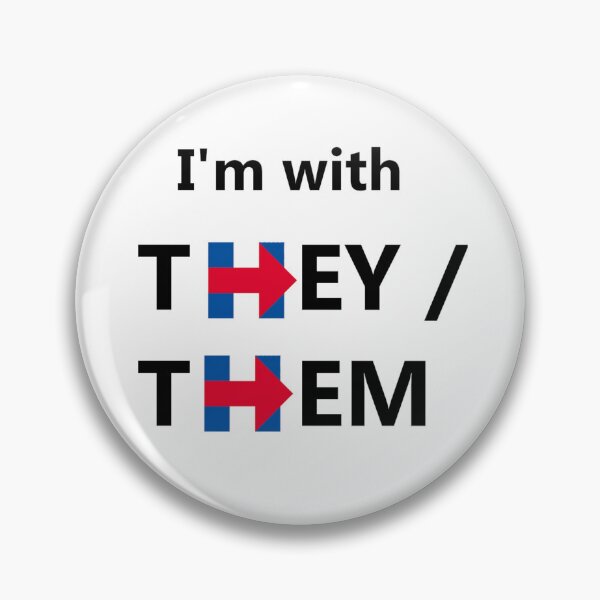 Item preview, I'm with they / them designed and sold by Rooseveltjpeg.