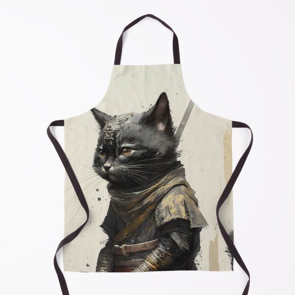 Item preview, Samurai Kitten Black 2 designed and sold by PrintedBeat.