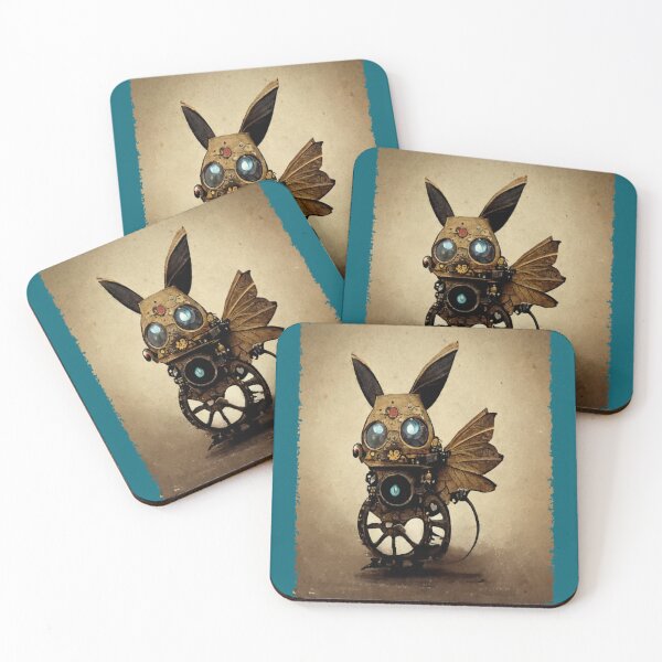 Item preview, pika steampunk pkm vintage retro cool designed and sold by PearceAlin.
