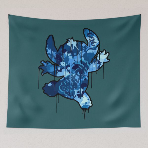 Item preview, Stitch Graffiti Silhouette  Lilo and Stitch 97love designed and sold by JoeGordon14.