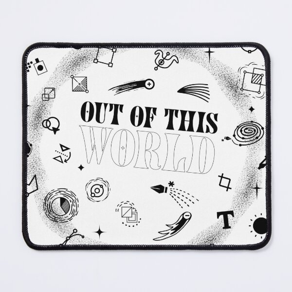 Item preview, Out of this World (Graphic Design is my Passion) designed and sold by Lauren Iglesia.