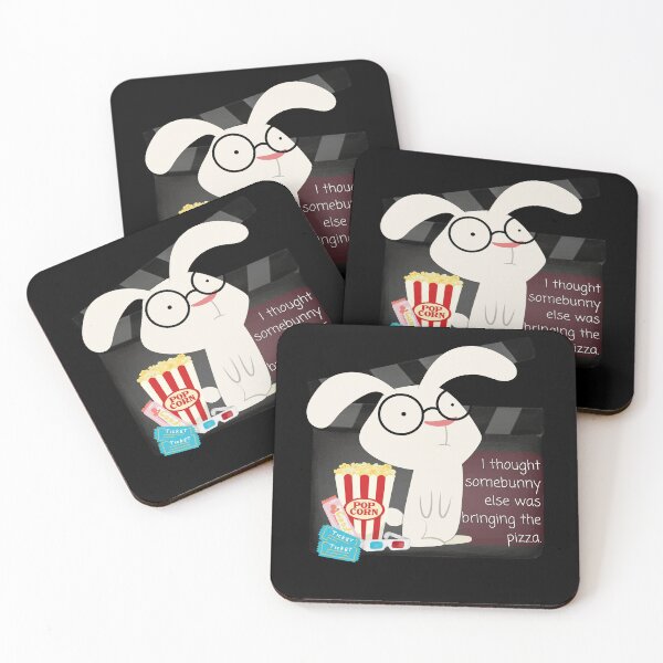 Item preview, I Thought Somebunny else was bringing the pizza sarcastic generation Z for movie night, pizza night, family night.  designed and sold by tranquilbeach.