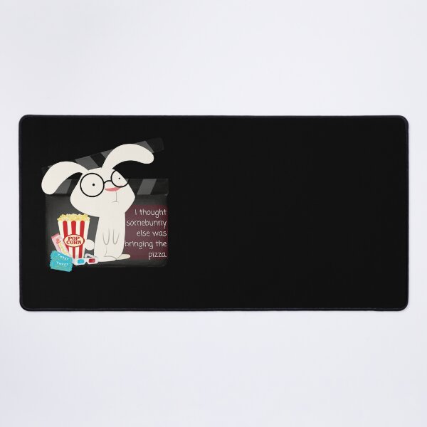 Item preview, I Thought Somebunny else was bringing the pizza sarcastic generation Z for movie night, pizza night, family night. designed and sold by tranquilbeach.