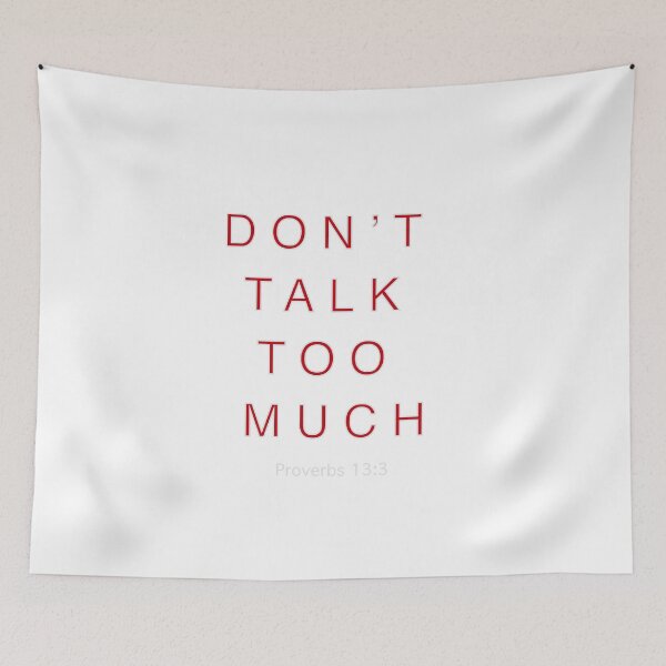 Item preview, Don’t Talk Too Much designed and sold by luckymurph.