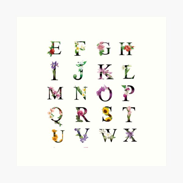 Alphabet Lore F Cool Merch Art Print for Sale by AFProjection