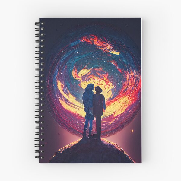 Item preview, "Passionate Love Across the Cosmos: The Power of Long-Distance Relationships in Space" designed and sold by DaniFantasy.