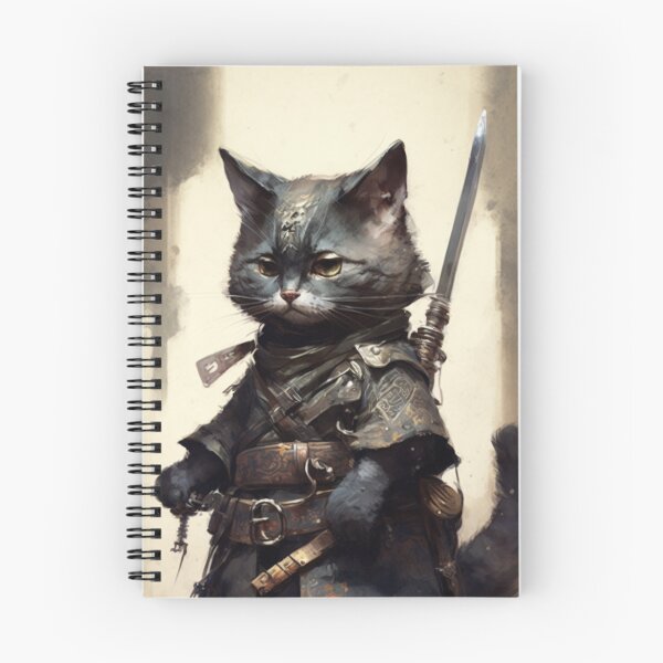 Item preview, Samurai Kitten Black 3 designed and sold by PrintedBeat.