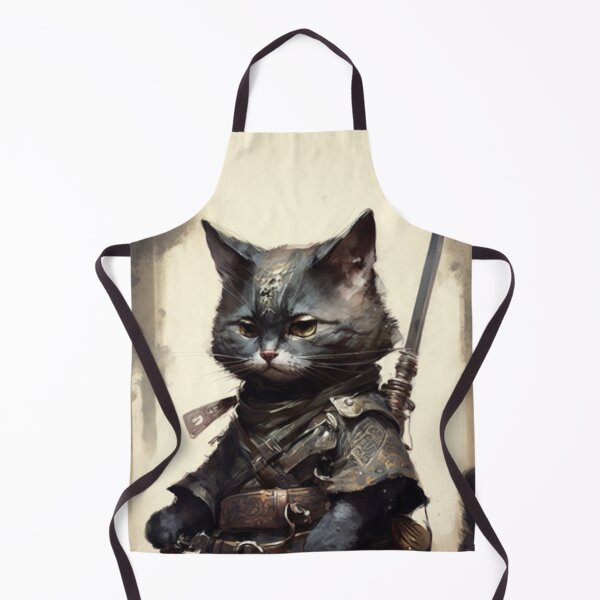 Item preview, Samurai Kitten Black 3 designed and sold by PrintedBeat.