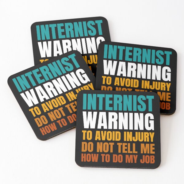 Item preview, Internist Warning to Avoid Injury Do Not Tell Me How to Do My Job designed and sold by Crafty-Mornings.