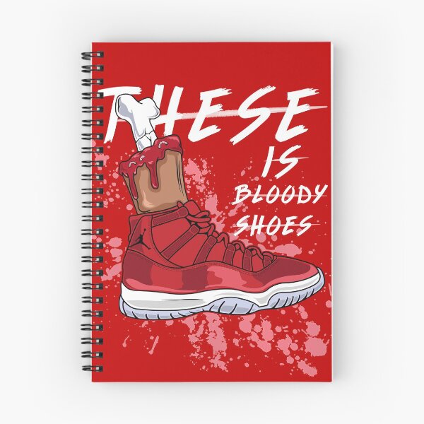 Item preview, These Is Bloody Shoes (Red) designed and sold by Illustrating WithZac.