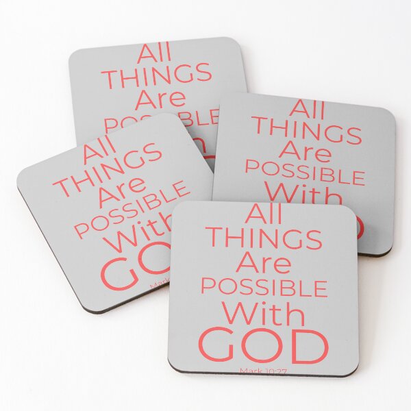 Item preview, All things are possible with God designed and sold by bfwilson.