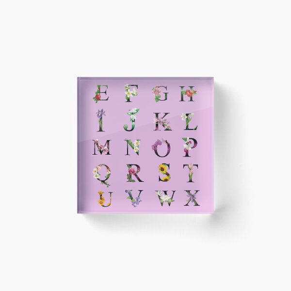 Alphabet Lore Song Acrylic Blocks for Sale