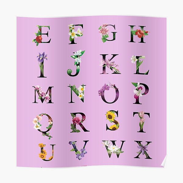 Alphabet Lore Series Poster by roseyasmine