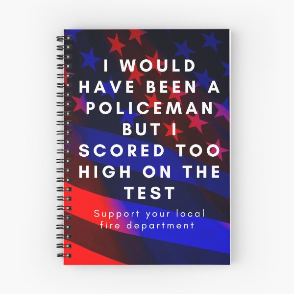 Item preview,  I would have been a policeman but I scored too high on the test designed and sold by porchswings.