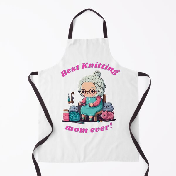 Item preview, best knitting mom ever designed and sold by printiesart.