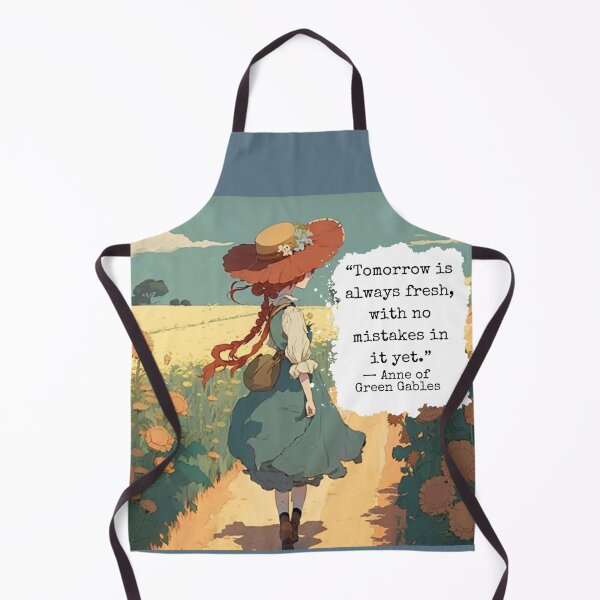 Item preview, Ann of Green Gables Tomorrow Book Quote  designed and sold by artemisxluna89.