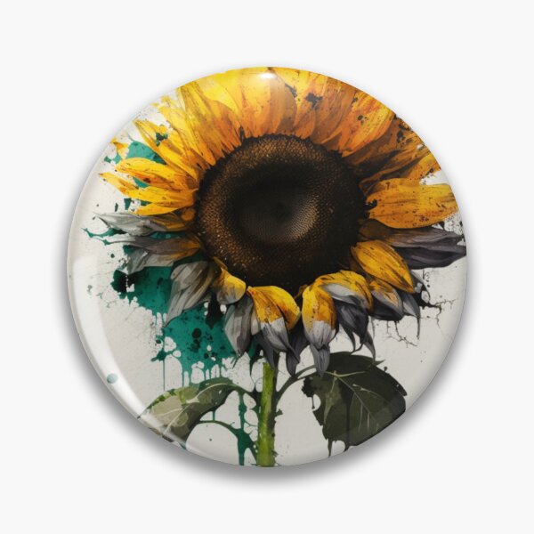 Artikelvorschau, Aquarell Sonnenblume entworfen und verkauft von Firefly Imaginarium.
