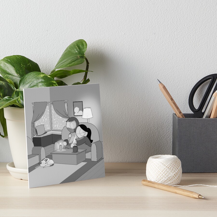 Winter Art Board Print