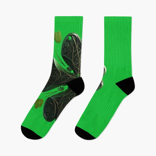 Artikelvorschau, Kleeblatt mit 4 Blättern, Glück des irischen Symbols, St. Patricks Day Design entworfen und verkauft von Victornewyork.