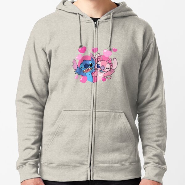 Stitch and hot sale angel hoodies