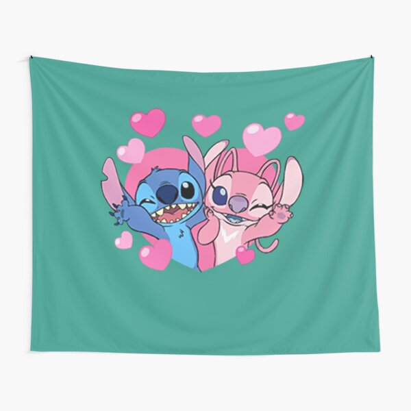 Ohana Means Family Stitch Angel Gender Reveal Party Banner 