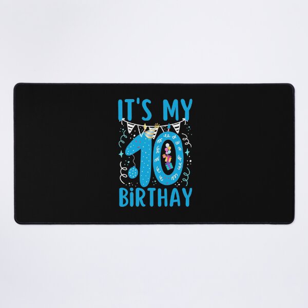 Item preview, It's My 10th Birthday 10 Yrs Old Boys Birthday Gift designed and sold by MouDantArts.