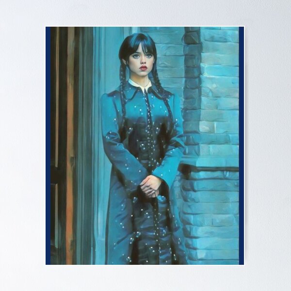 Item preview, Wednesday Addams Poster designed and sold by spurtcast3.