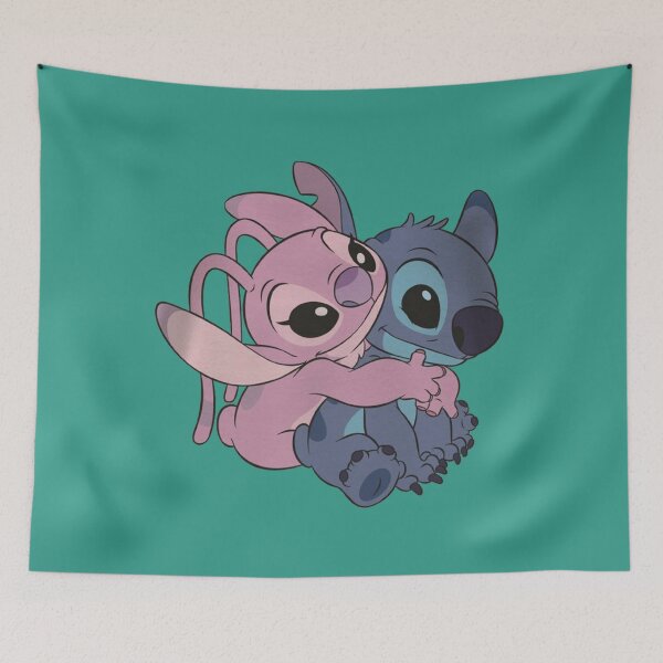 Item preview, angel and stitch 360 cute designed and sold by RosieMartin52.