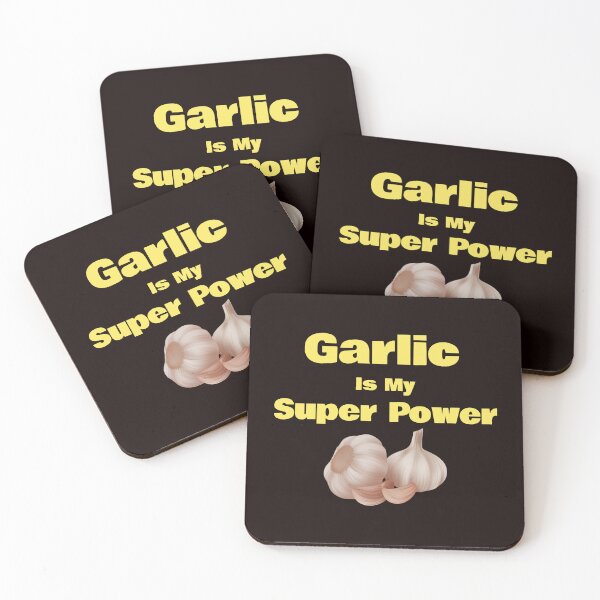 Item preview, Garlic Is My Super Power designed and sold by THEBARNCATSFARM.
