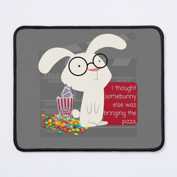 Item preview, I Thought Somebunny else was bringing the pizza sarcastic generation Z for movie night, pizza night, family night. designed and sold by tranquilbeach.