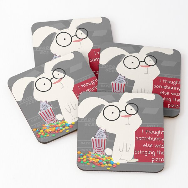 Item preview, I Thought Somebunny else was bringing the pizza sarcastic generation Z for movie night, pizza night, family night.  designed and sold by tranquilbeach.