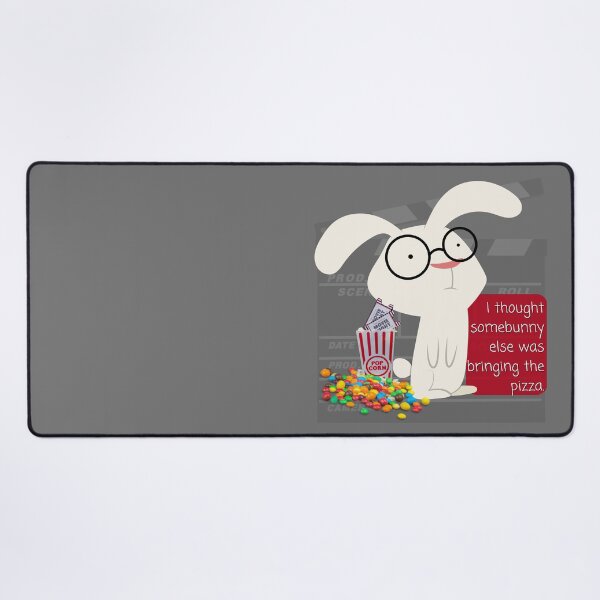 Item preview, I Thought Somebunny else was bringing the pizza sarcastic generation Z for movie night, pizza night, family night.  designed and sold by tranquilbeach.