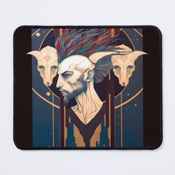Item preview, Human-like creatures with goat characteristics designed and sold by Warehouse46.