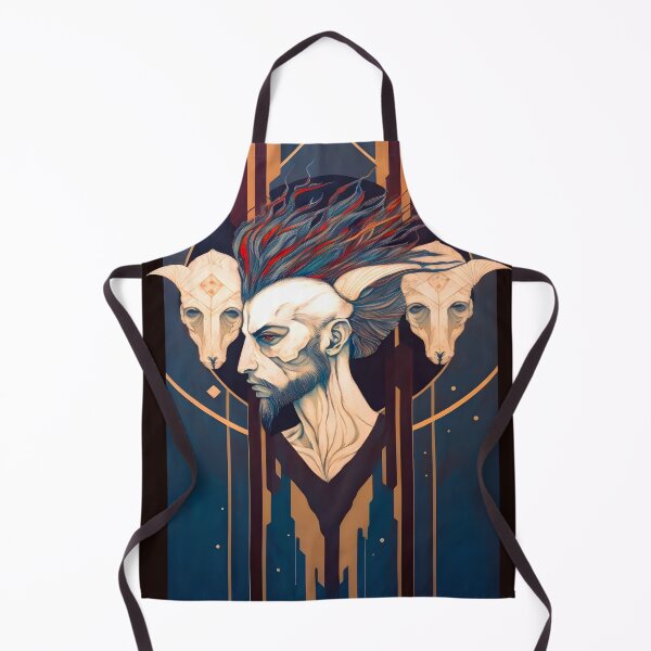 Item preview, Human-like creatures with goat characteristics designed and sold by Warehouse46.