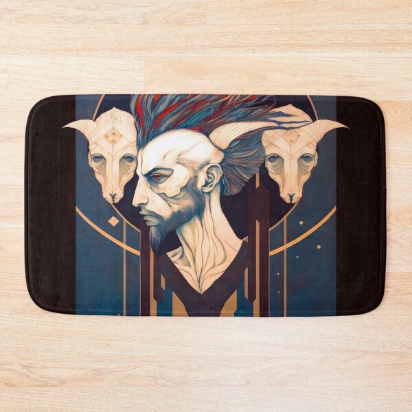 Item preview, Human-like creatures with goat characteristics designed and sold by Warehouse46.