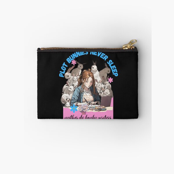 Item preview, Funny Plot Bunnies Never Sleep Quote For Fanfiction Writers designed and sold by StormyMuse.